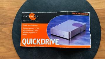 Comme un nouveau kit de disque dur portable Quickdrive, Enlèvement ou Envoi, HDD, Externe, Comme neuf