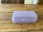 Tupperware broodtrommel, Huis en Inrichting, Keuken | Tupperware, Ophalen of Verzenden, Paars