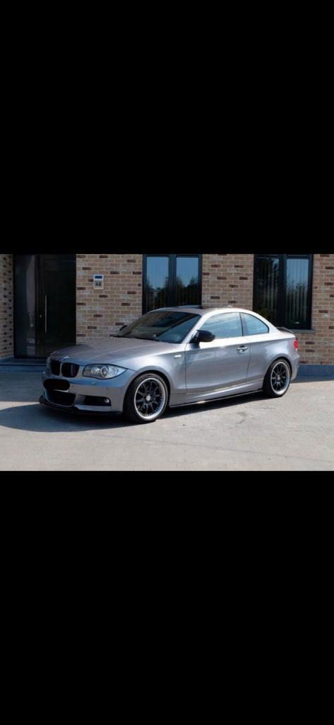 Bmw 123d coupe, Auto's, BMW, Particulier, 1 Reeks, Zetelverwarming, Diesel, Euro 5, Coupé, 3 deurs, Automaat, Zilver of Grijs