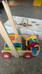 Houten loopwagentje plantoys, Kinderen en Baby's, Speelgoed | Houten speelgoed, Ophalen, Zo goed als nieuw