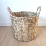 Panier fait main de Bali - style boho, Maison & Meubles, Enlèvement, Neuf, Rond, Panier