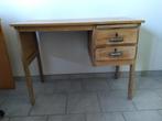 bureau en bois avec tiroirs, Maison & Meubles, Enlèvement, Utilisé, Bureau