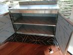 Nieuwe inox onderkast met dubbele deuren (horecakwaliteit), Huis en Inrichting, Keuken | Keukenelementen, Ophalen