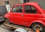 Fiat 500 à restaurer avec documents belge, Auto's, Particulier, Te koop