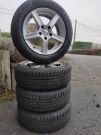 Kit hiver complet VW Continental WinterContact 205/60R16H, Autos : Pièces & Accessoires, Pneus & Jantes, Pneus et Jantes, Pneus hiver