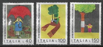 Italie 1976 - Yvert 1278-1280 - Kindertekeningen (ZG) beschikbaar voor biedingen