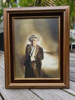 Portrait huile sur toile, Ophalen