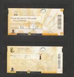 2 verschill. (gebruikte) tickets Mouscron - Oostende (2015), Verzamelen, Ophalen of Verzenden, Gebruikt, Overige typen