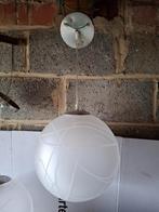 Set van 2 hanglampen, Ophalen, Gebruikt, Glas, Minder dan 50 cm