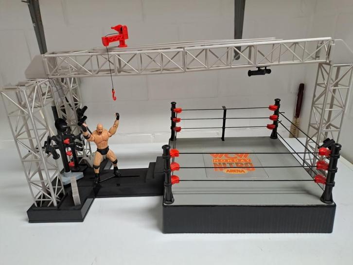 ‍️ Elektronische WWE Nitro Arena, Collections, Jouets, Utilisé, Enlèvement ou Envoi