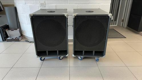 2x Passive subwoofer 300W rms 600W peak, 15” Eminence Kappa, Muziek en Instrumenten, Versterkers | Keyboard, Monitor en PA, Gebruikt