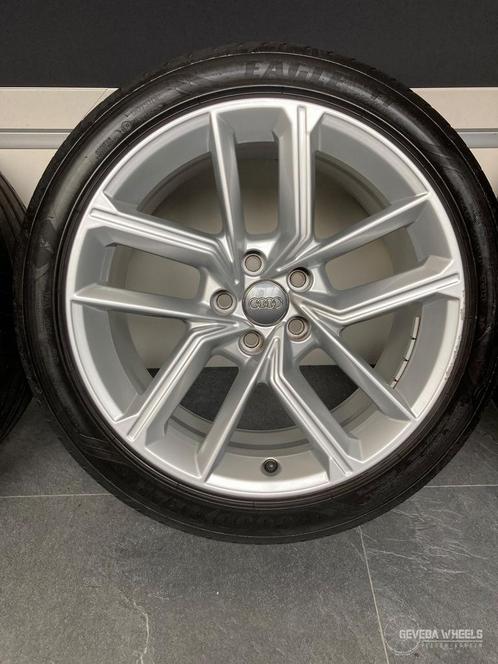 18” originele Audi a5 / S5 velgen + banden 5x112 8W0 601 025, Auto-onderdelen, Banden en Velgen, Banden en Velgen, Zomerbanden