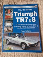 Manuel de restauration des livres TR7 et TR8 en anglais, Envoi