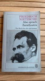 Friedrich Nietzsche - Parlait aussi Zarathoustra, Comme neuf, Enlèvement ou Envoi