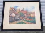 lithographie signe jef clerens, Antiek en Kunst, Ophalen of Verzenden