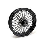 Fat spokes voorwiel zwart 3.50 x 16 enkele remschijf, Motoren, Onderdelen | Harley-Davidson, Ophalen, Petroleumhavenweg 26, Info@taco-motos.com