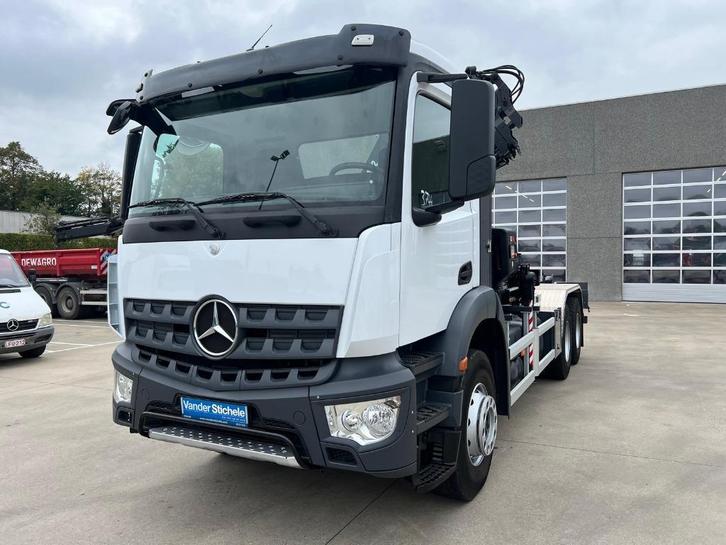 Mercedes Arocs 2636 - 2018 - Automaat - Laadkraan & CS, Auto's, Vrachtwagens, Bedrijf, Te koop, Mercedes-Benz, Diesel, Euro 6