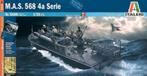 Italeri 5608 M.A.S. 568 4 a, Hobby en Vrije tijd, Modelbouw | Boten en Schepen, Ophalen, Zo goed als nieuw, 1:32 tot 1:50, Italeri