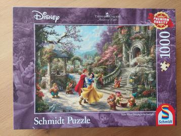 Puzzel 1000 st - Schmidt Kinkade - Disney Sneeuwwitje  beschikbaar voor biedingen