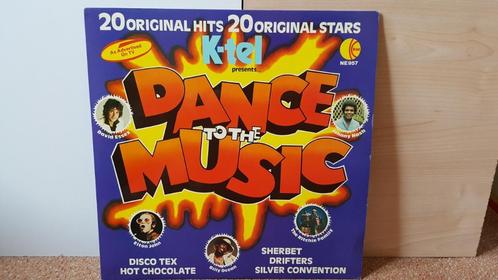 DANCE TO THE MUSIC - VERZAMEL LP K-TEL (1977) (LP), Cd's en Dvd's, Vinyl | Verzamelalbums, Zo goed als nieuw, Overige genres, 10 inch