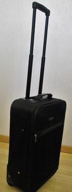 zwarte koffer handbagage cabin baggage, 35 tot 45 cm, Gebruikt, Ophalen of Verzenden, Hard kunststof