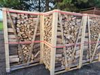 droog brandhout eik beuk es los geleverd, 3 tot 6 m³, Blokken, Berkenhout, Ophalen