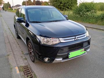 Mitsubishi Outlander 2.2 DiD 4WD met 7 zitplaatsen., Auto's, Mitsubishi, Euro 5, Outlander, Blauw, 7 zetels