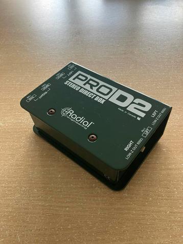 Radial Pro D2, Musique & Instruments, Enlèvement ou Envoi, Comme neuf