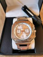 Heren horloge., Handtassen en Accessoires, Overige merken, Staal, Staal, Polshorloge
