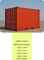 140€/mois 33 m³ Box de stockage