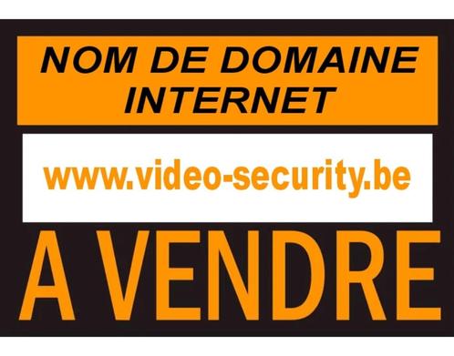 Nom de domaine internet / video-security . be, Informatique & Logiciels, Logiciel Navigation, Neuf, Enlèvement