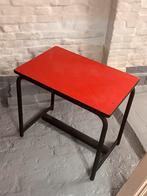 Vintage rood tubax bijzet tafeltje, Ophalen, Zo goed als nieuw