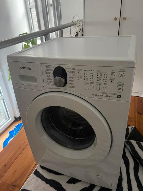 Samsung ecobubble 7kg WF1714YSW, Elektronische apparatuur, Wasmachines, Niet werkend, Voorlader, 6 tot 8 kg, 85 tot 90 cm, 1200 tot 1600 toeren
