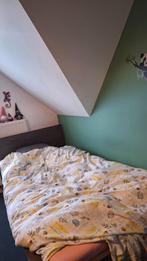 Stevig bed met lattenbodem, bedlade en eventueel 2 matrassen, Huis en Inrichting, Slaapkamer | Complete slaapkamers, Ophalen