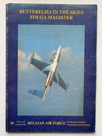Butterflies in the skies Fouga Magister Belgian Air Force, Boek of Tijdschrift, Luchtmacht, Ophalen of Verzenden
