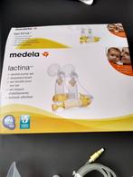 Medela Lactina dubbele afkolfset, Kinderen en Baby's, Ophalen of Verzenden, Gebruikt, Borstkolf