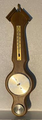 Houten barometer, Comme neuf, Baromètre, Enlèvement ou Envoi
