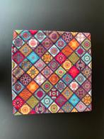 kleurrijke vrolijke kussenhoes, Ophalen