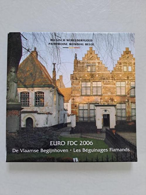 Belgique 2006 – série euro BU FDC "Les Béguinages Flamands", Timbres & Monnaies, Monnaies | Europe | Monnaies euro, Série, Autres valeurs