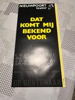 Vintage Posters Nieuwpoort Teater: dat komt mij bekend voor, Verzamelen, Deurposter of groter, Ophalen of Verzenden, Reclame, Rechthoekig Staand