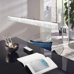 Hanglamp led met decoratieve kristallen, Ophalen, Zo goed als nieuw, Glas