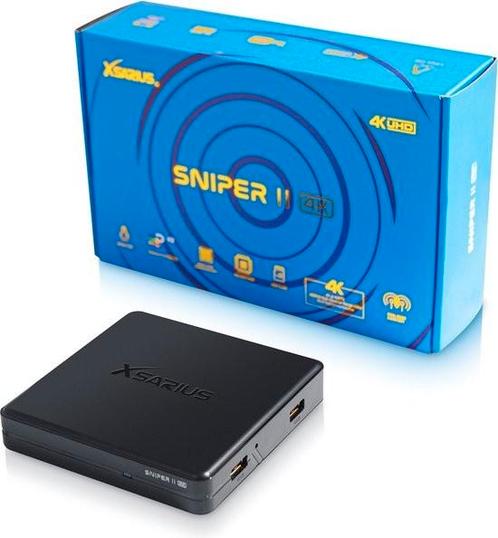 Xsarius Sniper 2 45€, TV, Hi-fi & Vidéo, Lecteurs multimédias, Neuf, HDMI, USB 2.0, Enlèvement ou Envoi