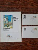 Aalst Carnaval 1986 - Herdenkingsuitgave & Envelopes, Ophalen of Verzenden