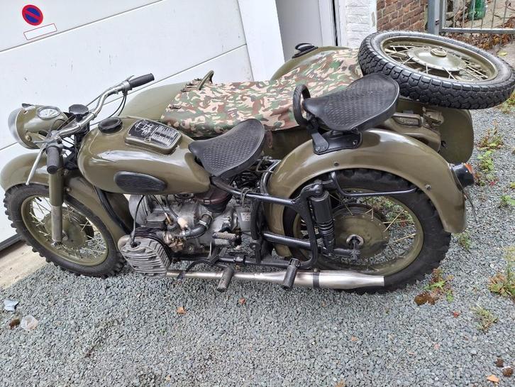 Side-car, Motoren, Motoren | Zijspanmotoren, 11 kW of minder, 2 cilinders, Motorrijbewijs A, Ophalen