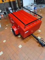 Kleine aanhangwagen, Ophalen, Gebruikt