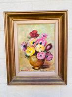 Olieverf schilderij bloemstilleven - gesigneerd, Ophalen