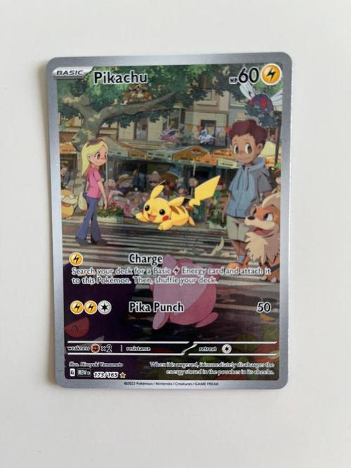 Pikachu - Pokémon 151 (MEW 173), Hobby & Loisirs créatifs, Jeux de cartes à collectionner | Pokémon, Neuf, Cartes en vrac, Foil