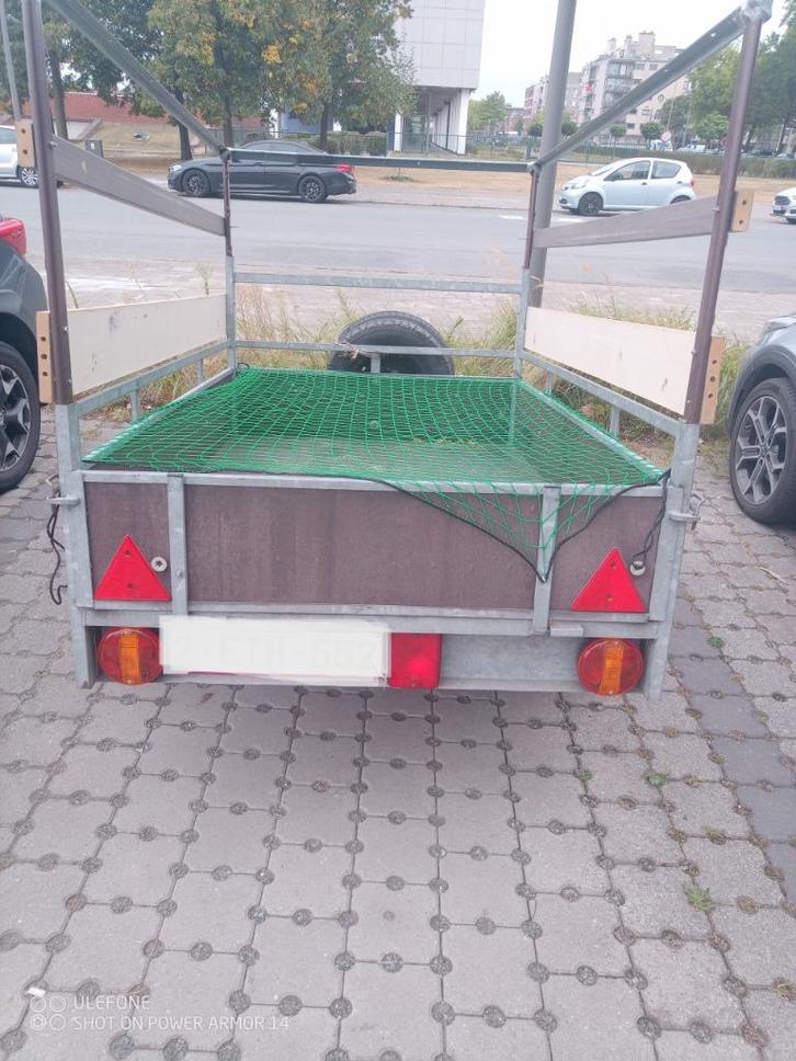 Aanhangwagen TE HUUR, Auto diversen, Aanhangers en Bagagewagens, Zo goed als nieuw, Ophalen