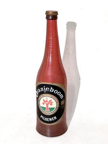 Oranjeboom Pilsener reclame fles opblaasbaar beschikbaar voor biedingen