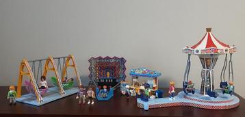 Playmobil grote kermis - met werkende vliegmolen beschikbaar voor biedingen